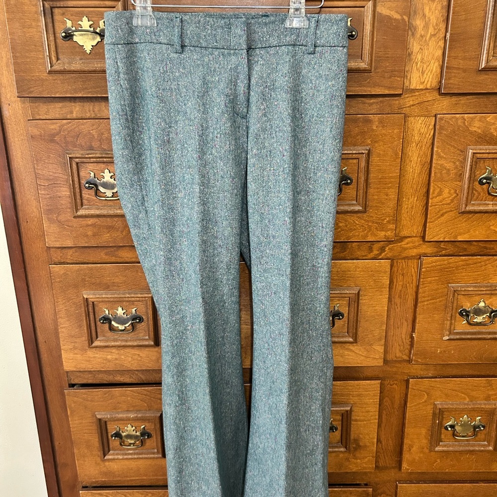 Blue Womyn Tweed Trousers size 8
